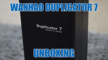 Wanhao Duplicator 7 DLP Resin 3D Printer Unboxing