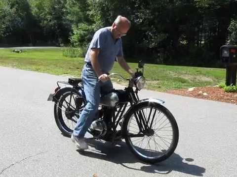 1948 Simplex Model J Servi-Cycle - Ride - YouTube