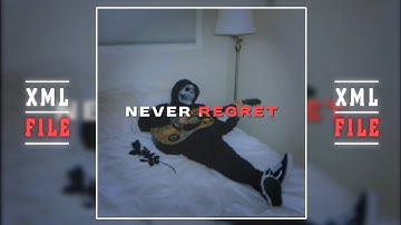 Never regret 💜 Am_preset_🔰_XML_FILE_👇_in_the_description_box_♻️@markas_chorei_05