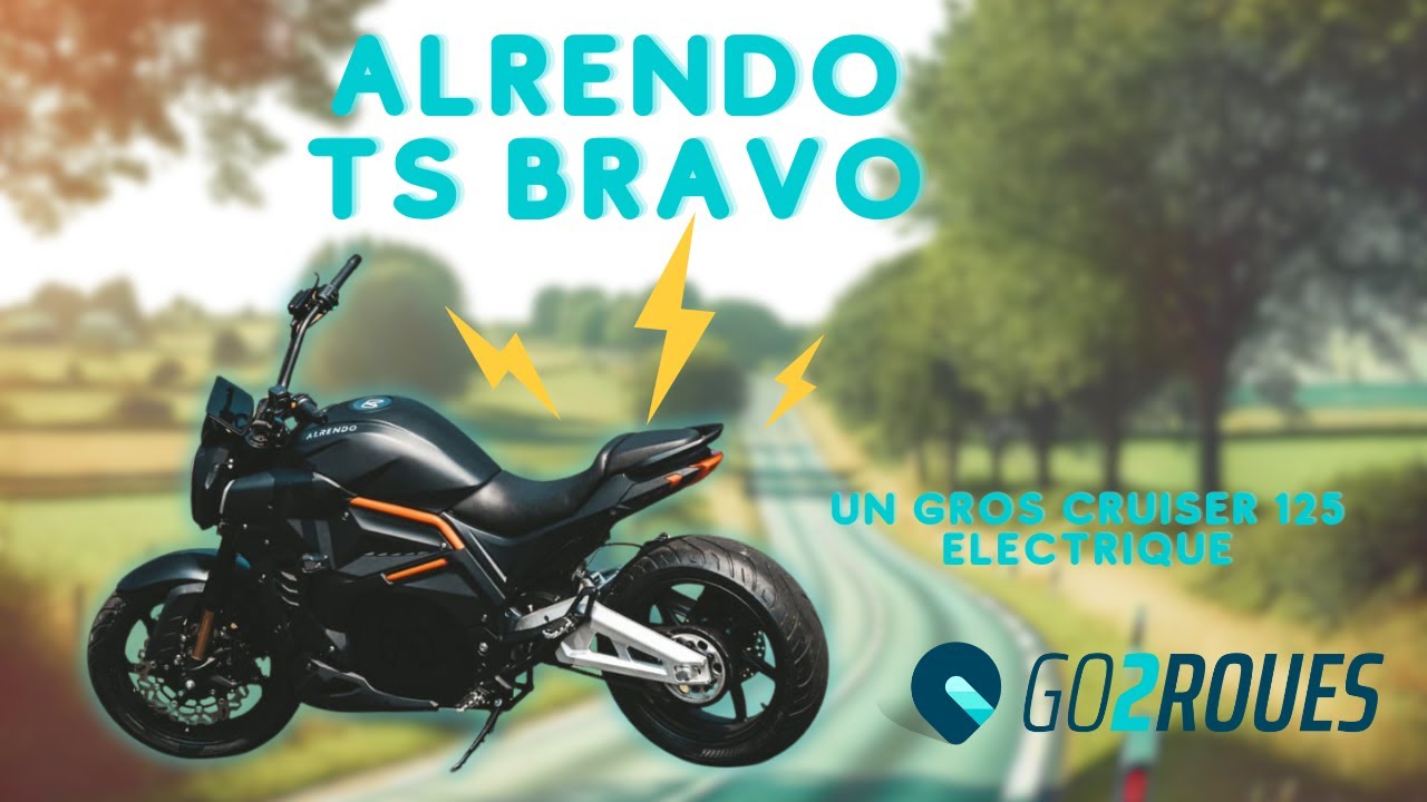 Alrendo TS Bravo : Présentation et essai de la maxi moto électrique 125