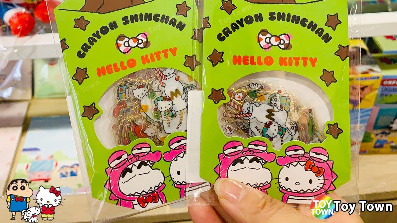 Crayon Shin-Chan X Hello Kitty collaboration Random Stickers in
