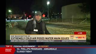 Water Main Break Causes Headaches Along Rock Creek Pkwy