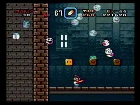 Super Mario World (SNES) Walkthrough: Part 6 (Donut Ghost House [Both Exits])