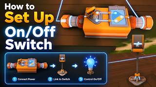 Solarpunk How to Set Up On/Off Switch