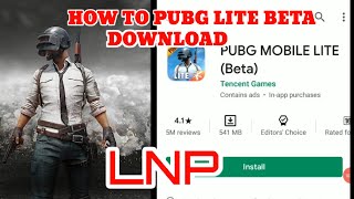 HOW TO PUBG LITE BETA DOWNLOAD || UPDATE PUBG LITE BETA screenshot 5
