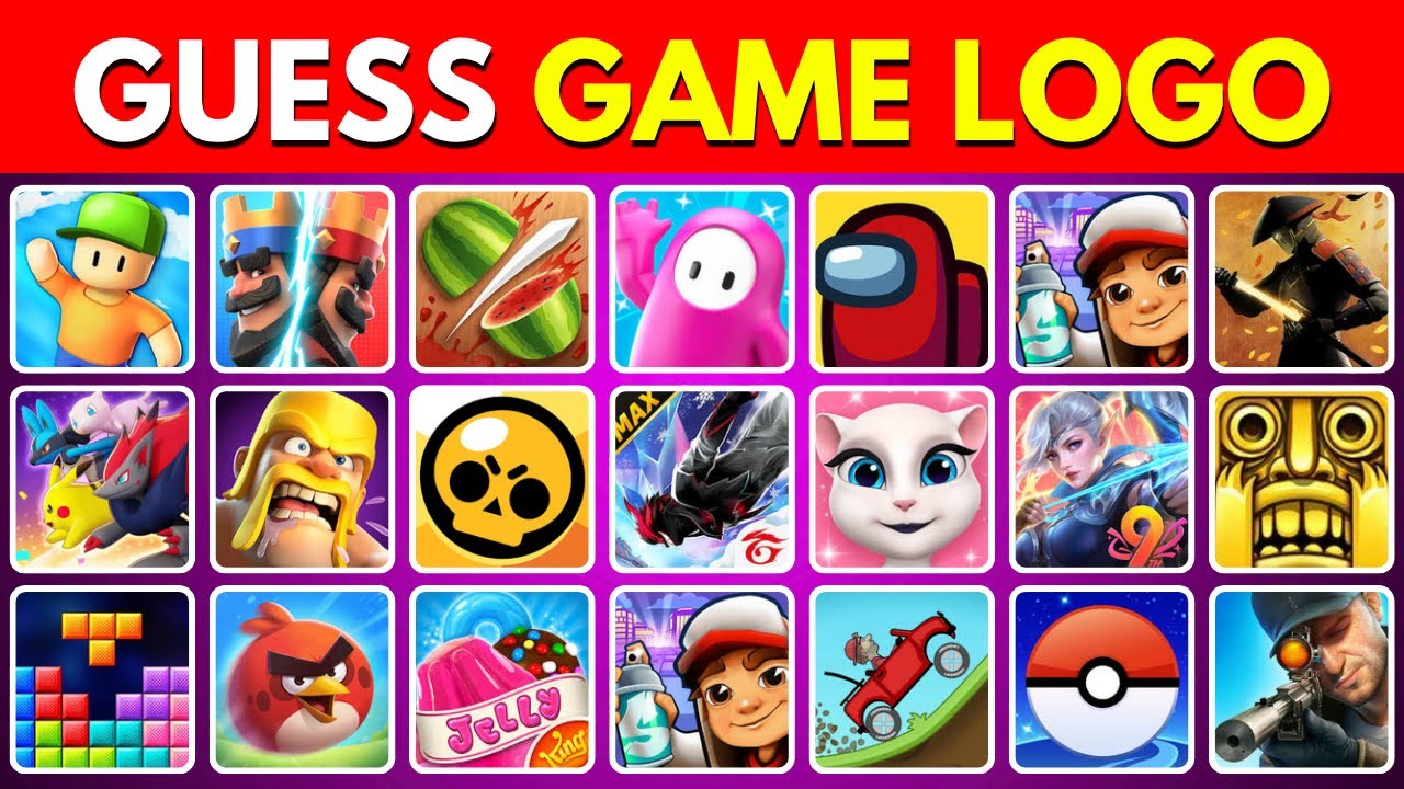 Guess the Game Logo in 5 Seconds | 70 Famous Game Logos | Logo Quiz
