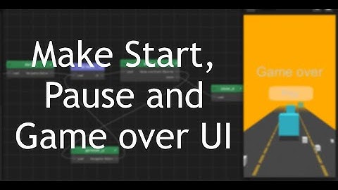 BUILDBOX 3 tutorial 3: Make a road shooter Game - Start, Pause & Game over UI