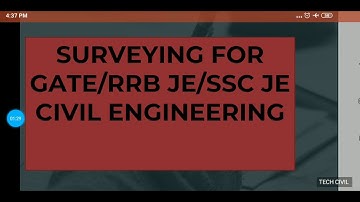 SURVEYING II OVERVIEW II LECT 1 II SIMRAN KAPOOR