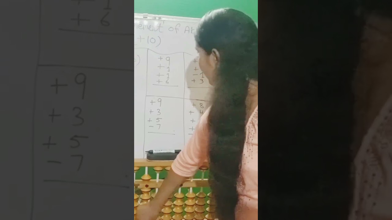 + 10 complement explanation on tool and board with questions and mentally 