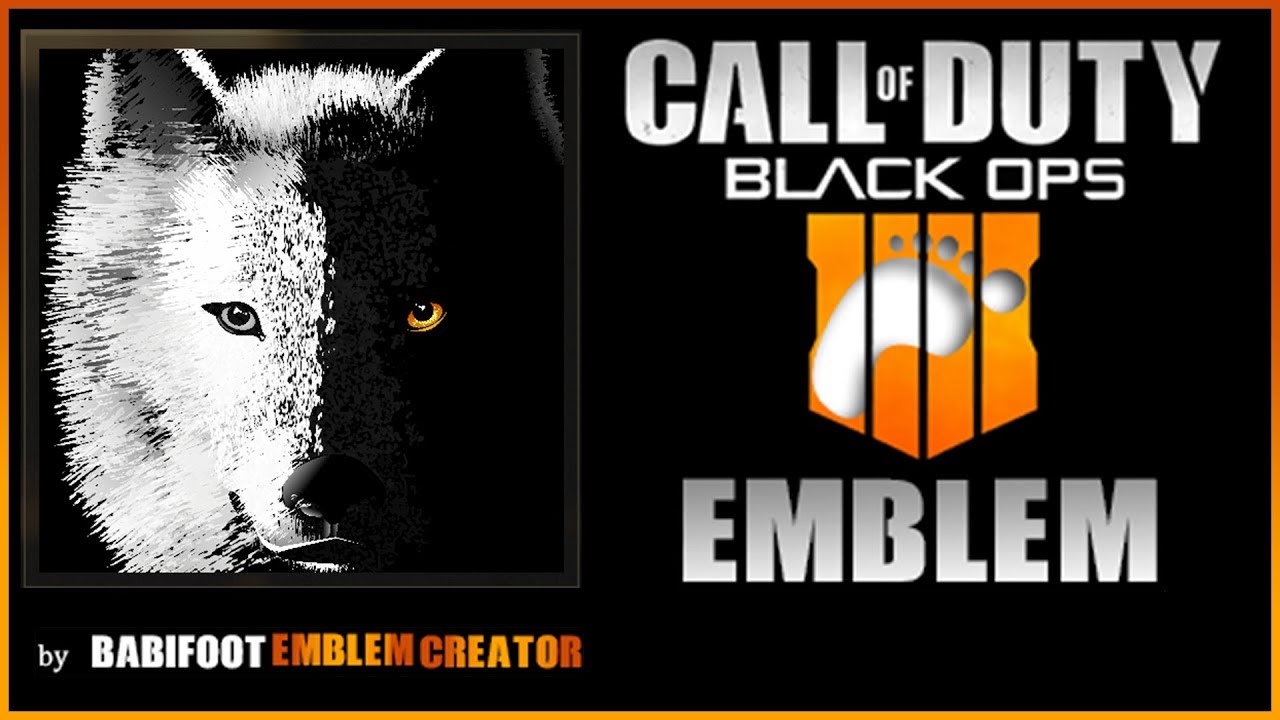 BO4 Emblem Tutorial - Wolf
