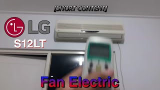 KIPAS Angin model AC LG Fan Electric serial S12LT 1.5Pk [Short Content] 