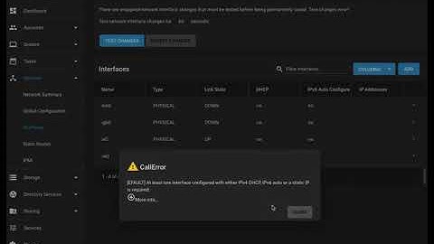 TrueNAS 12.0 Bug - DHCP Setup Issue with Multiple Network Interfaces
