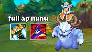 full ap nunu is surprisingly op...