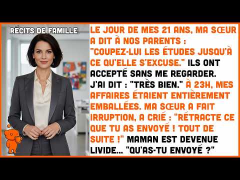 Ma sœur a volé 3 ans de mon travail. Au matin, elle avait tout perdu.