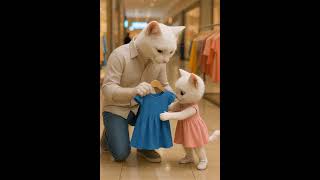 father \u0026daughter love bond#cat #cartoon #funny #viral #shorts #feedshorts #animation #viralvideo