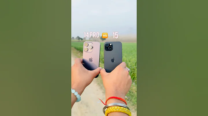 iPhone 14 pro vs iPhone 15 camera comparison 🔥 | #iphone15 #iphone14pro