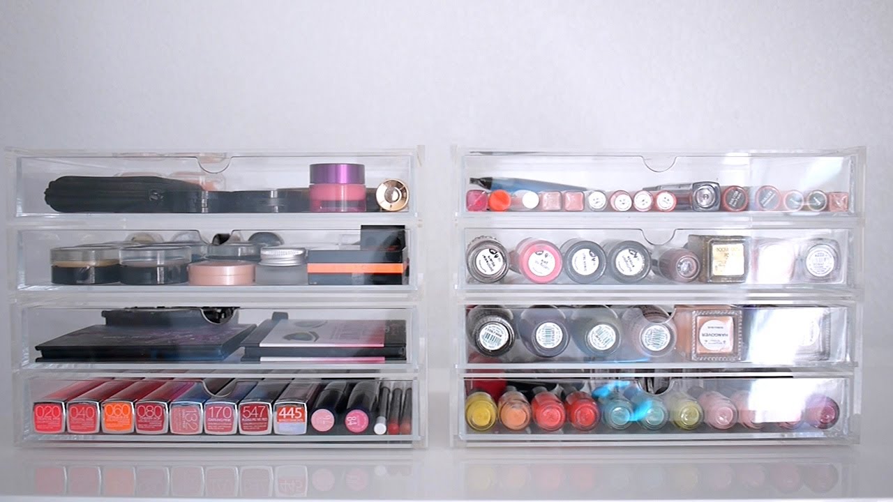 Comment ranger son maquillage? youtube