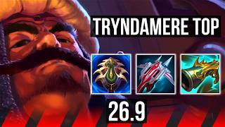 TRYNDAMERE vs MORDEKAISER (TOP) | Good KDA: 16/2/2 | EUW Master | 26.9