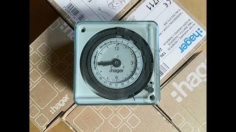 TIMER ĐẢO CƠ HAGER CAO CẤP CHUYÊN DỤNG HIỆU QUẢ CHO NHÀ YẾN