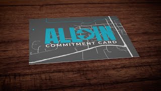 ALL IN | How To Fill Out Your Commitment Card