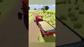 Amazing Tractor Driving Sim | Indian Tractor Simulator | Tractor Games #Shorts screenshot 2