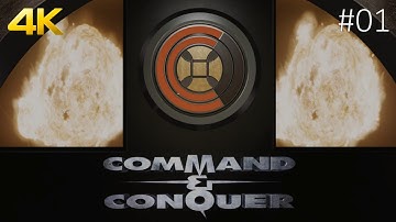 Command & Conquer Remastered (Steam, 2020) #1 Intro Sequence and Title Menu (4K)