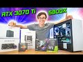 My BEAUTIFUL RTX 3070 Ti Gaming PC Build 2021! Ryzen 5800X, H710i w 1440p Benchmarks | AD