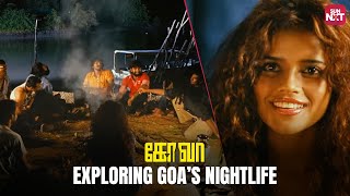 Goa Campfire Comedy Scene Jai Vaibhav Premji Venkat Prabhu Yuvan Shankar Raja Sun Nxt