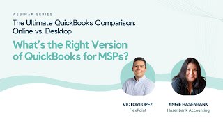 What's the Best Version of QuickBooks for MSPs? | QuickBooks Online vs Desktop