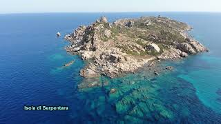 Isola di Serpentara (2021) by drone, Sardinia, Italy