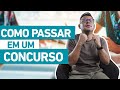 VOU PASSAR EM CONCURSO | Passo-a-passo