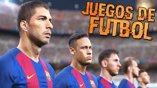 TOP 10 | MEJORES JUEGOS DE FUTBOL PARA ANDROID & IOS | 2017
