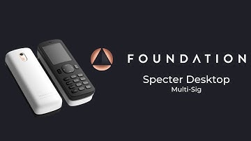 Passport Wallet Tutorial - Specter Desktop Set Up (Multi Signature)