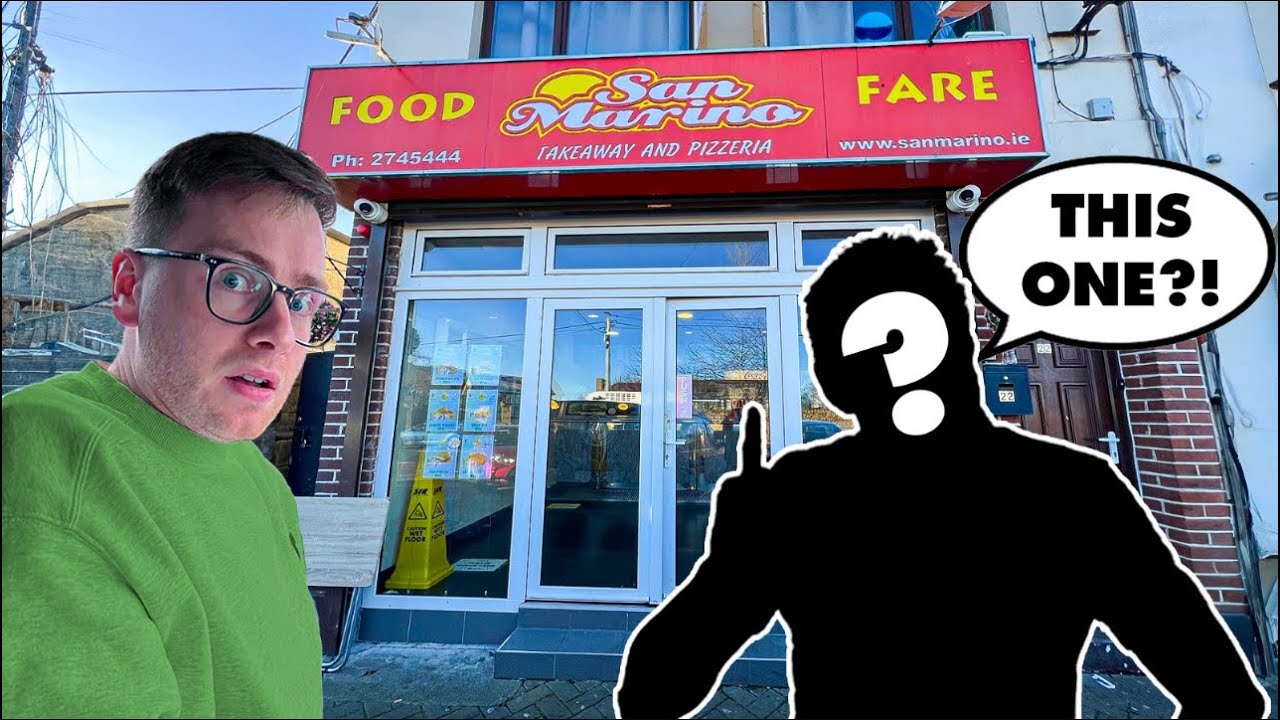 We Went To The WRONG Take-Away In BRAY!!