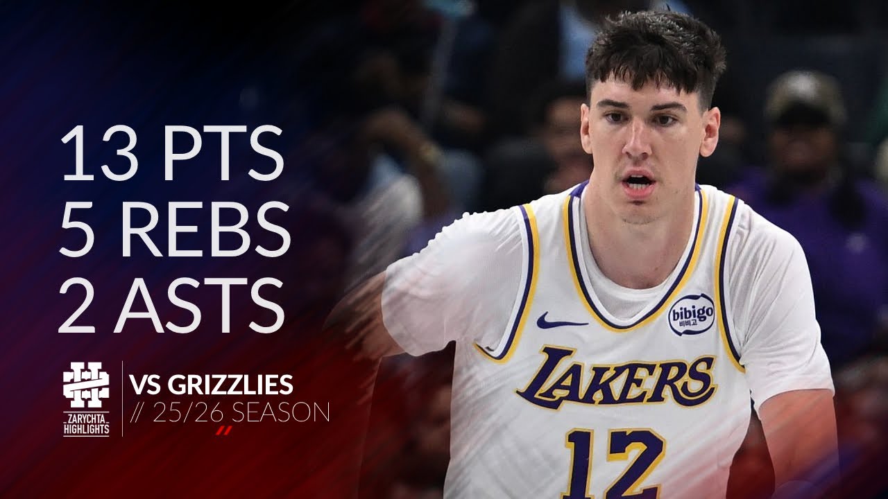 Джейк ЛаРавиа, 13 очков, 5 подборов, 2 передачи против «Гриззлис», сезон 25/26