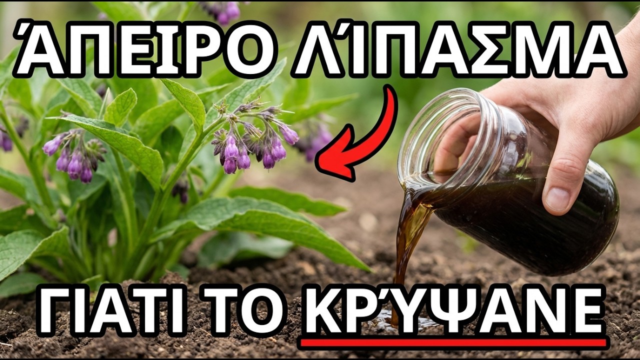 Ένα Φυτό Δημιουργεί Άπειρο Λίπασμα — Γιατί Σταματήσαμε να το Χρησιμοποιούμε