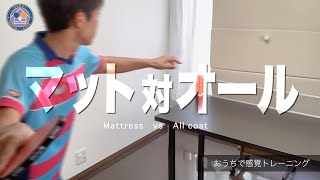 【卓球でストレス発散!!】家でも動ける！マット対オールでラリー練習