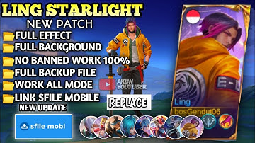 Script Skin Ling Starlight - Street Punk No Password || Full Effect || Patch Terbaru