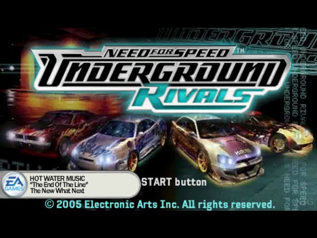 Need for Speed: Underground -- Rivals (Sony PSP, 2005) *COMPLETE*