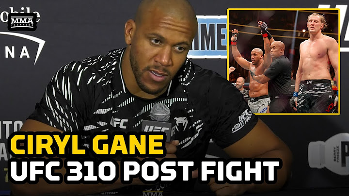 Ciryl Gane Explains Why He Walked Out Of Octagon, Vents Frustration Over Win At UFC 310