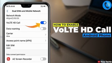 How To Enable VoLTE HD Call in Your Smartphone in Hindi 🔥🔥 || Raaz Techie ||