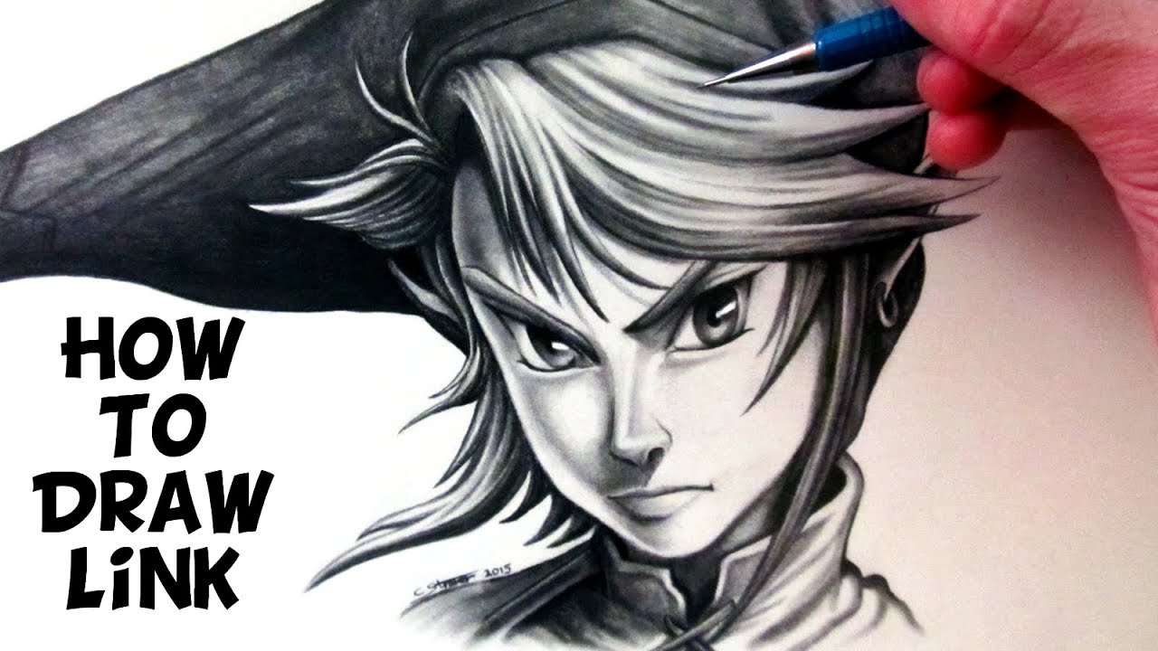 How to Draw Link - Zelda II The Adventure of Link - The Legend of Zelda  Drawing 