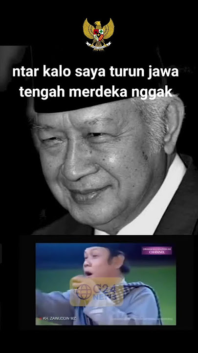 Soeharto dimata K.H Zainuddin MZ seperti ini.... #soeharto #sejarah #indonesia
