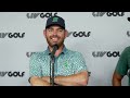 Sebastian Munoz & Louis Oosthuizen · Round 1 · Press Conference · 2023 LIV Golf Chicago