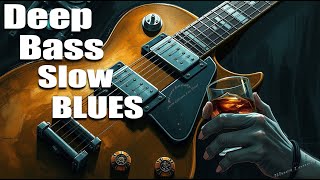 Blues Lonely | Slow Blues Session (60 Min) – Electric Guitar \u0026 Deep Bass