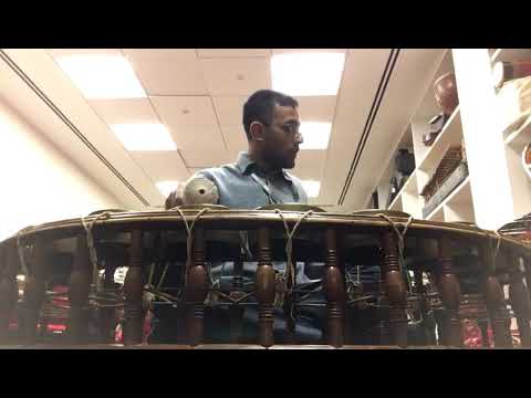 ชื่นชุมนุม Chuen (ฆ้อง Gong) - How to play, SOAS Thai Music Society, University of London 3 Jan 2020