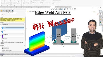 27-Weld SIMULATION in solidworks