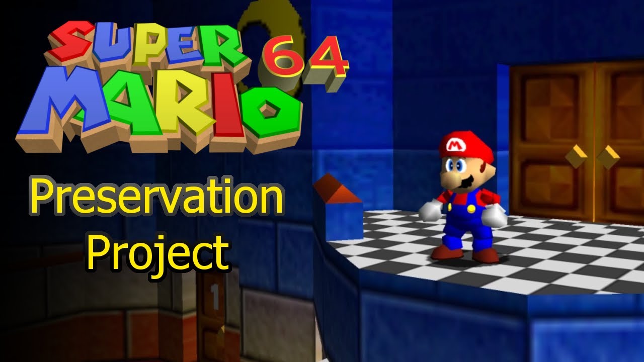 The Preservation Project Super Mario 64 Beta ROMhack YouTube the-preservation-project-super-mario-64-beta-romhack-youtube