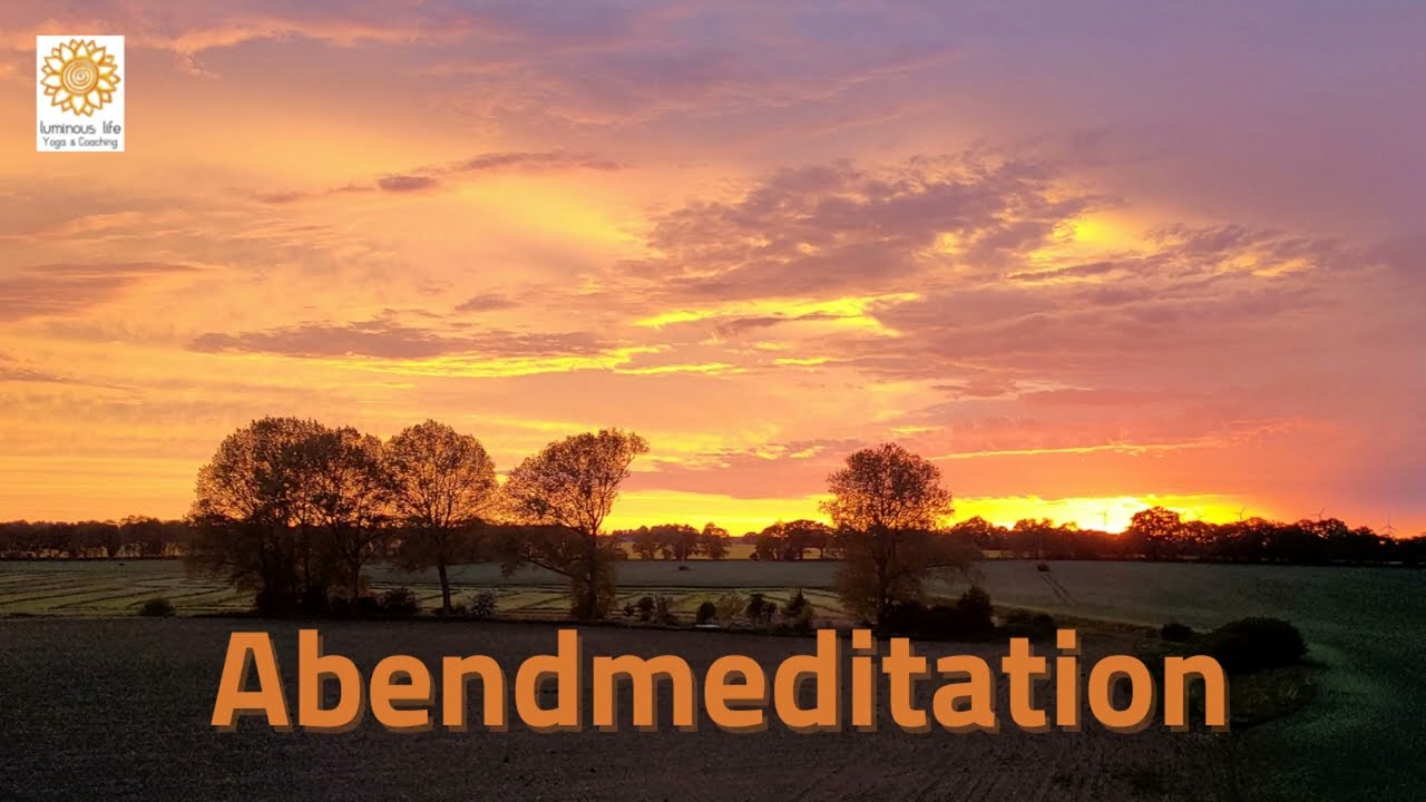 Abendmeditation | 5 min Meditation am Abend | Entspannung & Dankbarkeit | zur Ruhe kommen & erholen