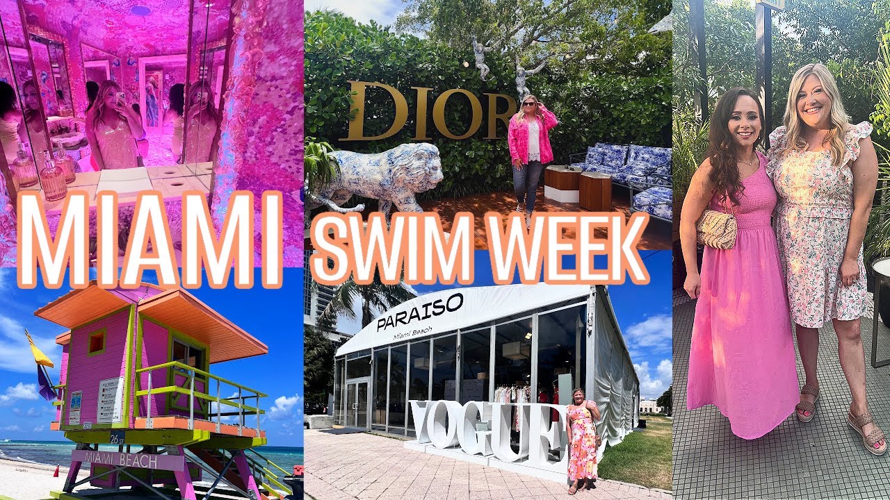 TRAVEL VLOG To Miami Swim Week With Me* YouTube
